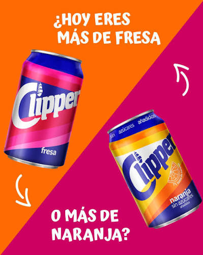 ¿Más de fresa o más de naranja?